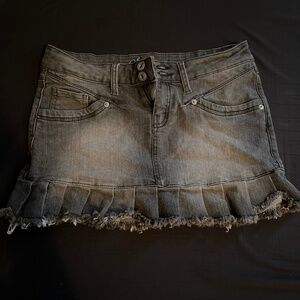 Mini Jean skirt